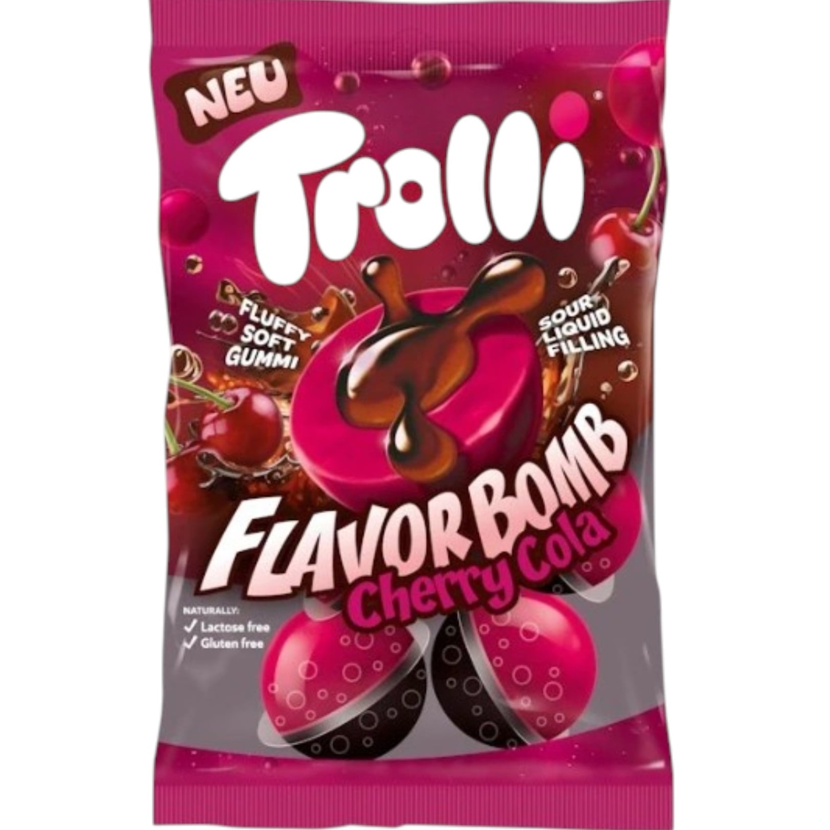 Trolli Oči 4ks 75g Cherry Cola