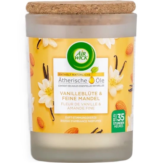 Air Wick svíčka 185g Vanilla Blossom & Fine Almonds