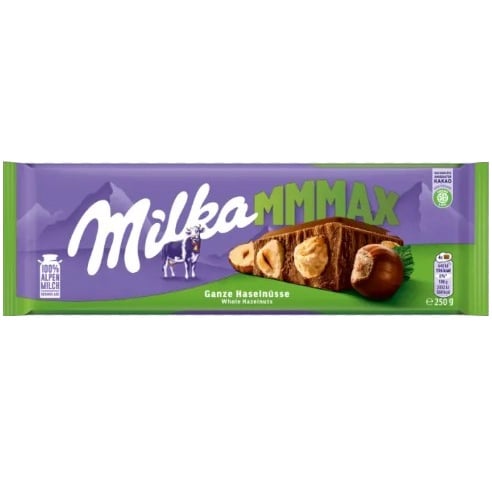 Milka Whole Hazelnut 250g