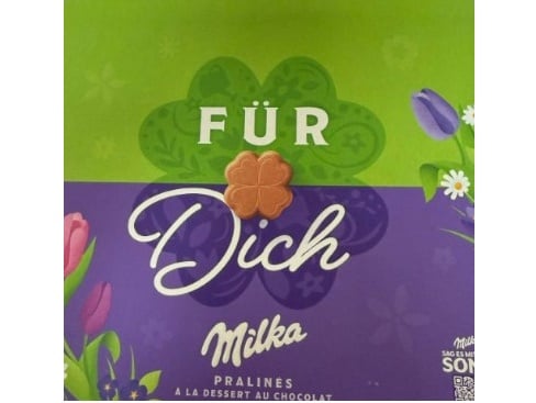 Milka Pralines 110g Für Dich (světlý)