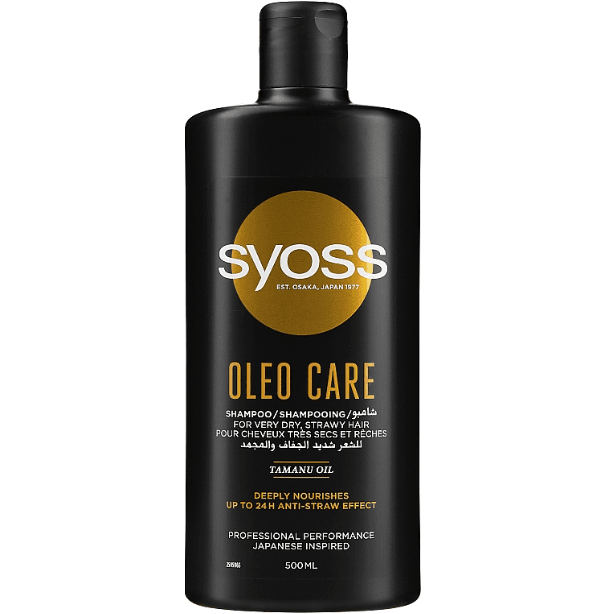 Syoss šampon 500ml Oleo Care
