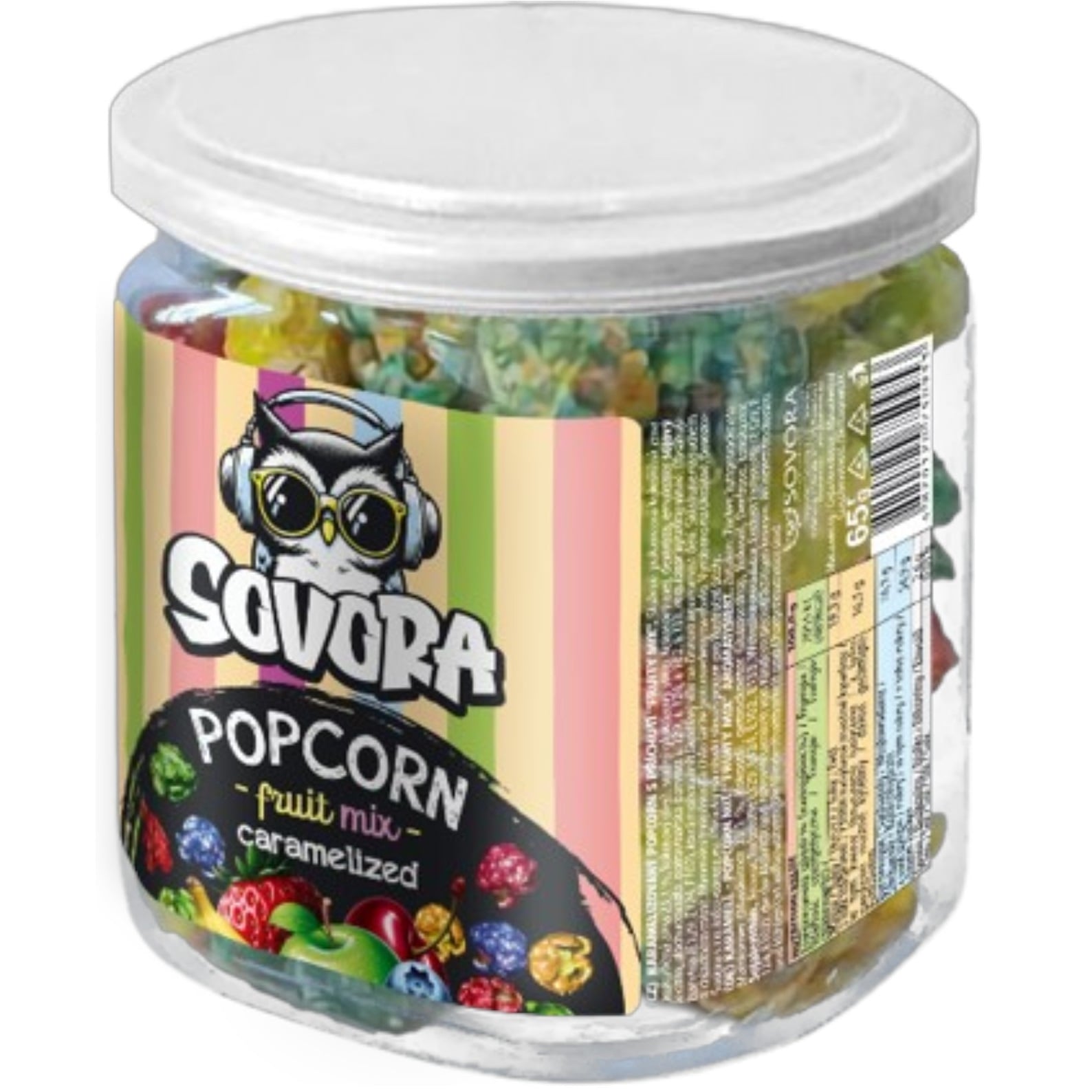 SOVORA Popcorn 70g Fruit Mix
