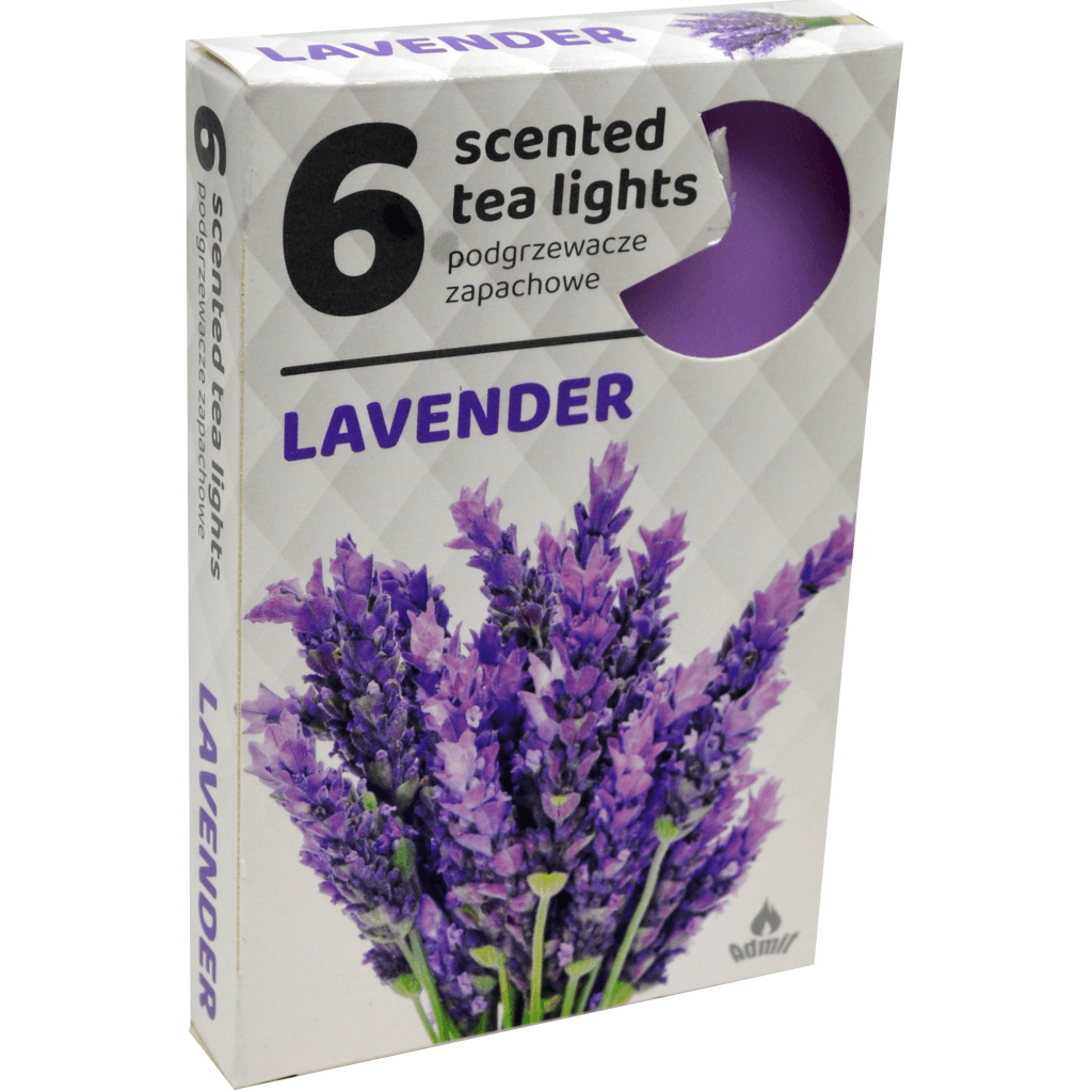 Admit Tea lights 6ks Lavender