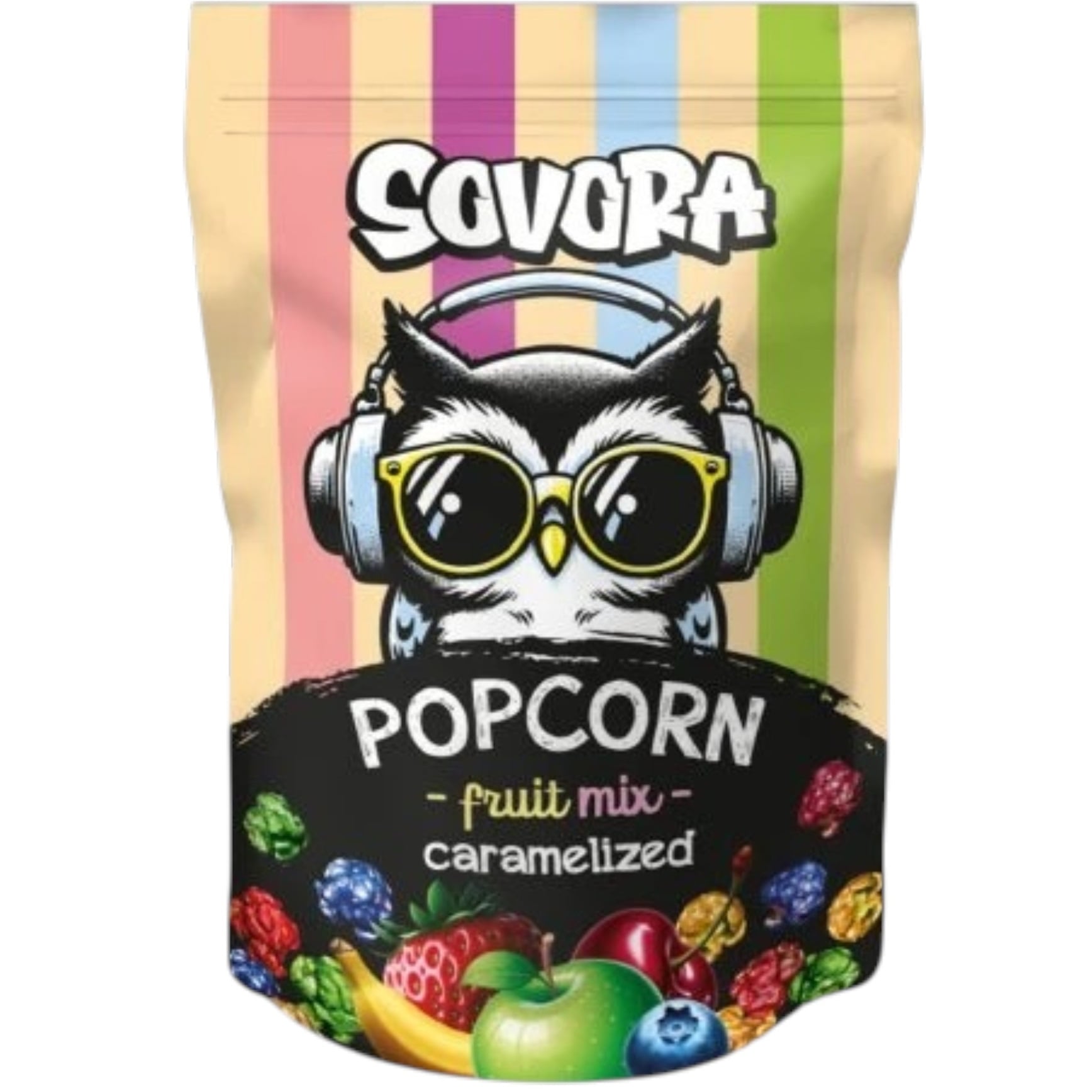 SOVORA Popcorn 90g Fruit Mix