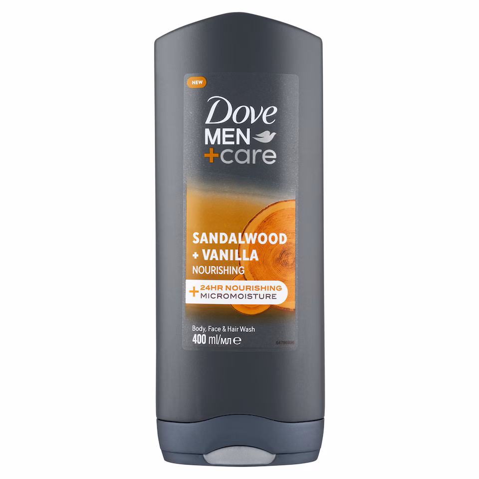 Dove SG 400ml M Sandalwood + vanilla