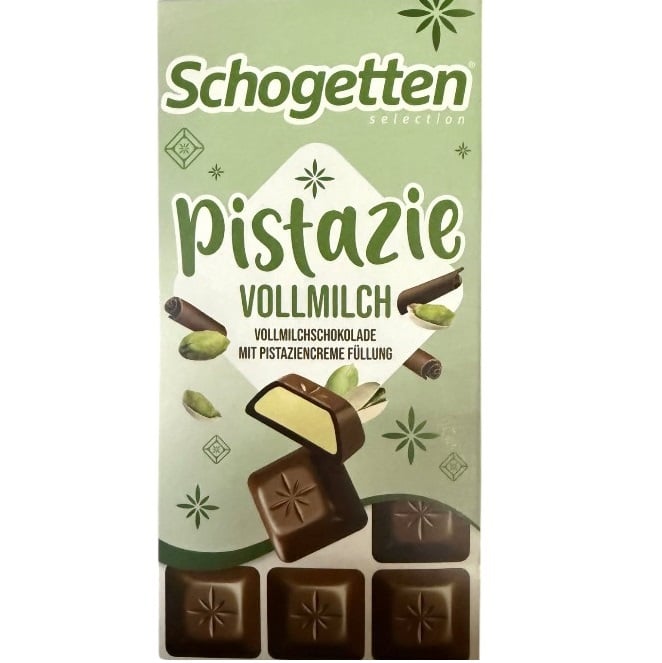 Schogetten 100g Pistazie Vollmilch