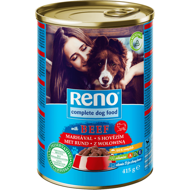 Reno psi 415g hovězí