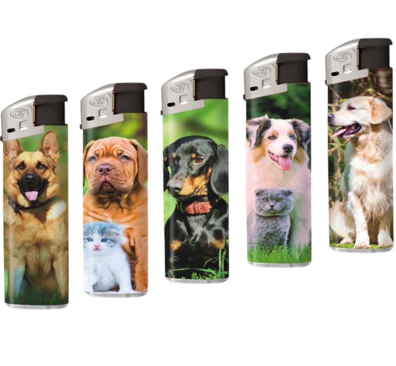 Zapalovač s motivem AIT Dogs 50ks