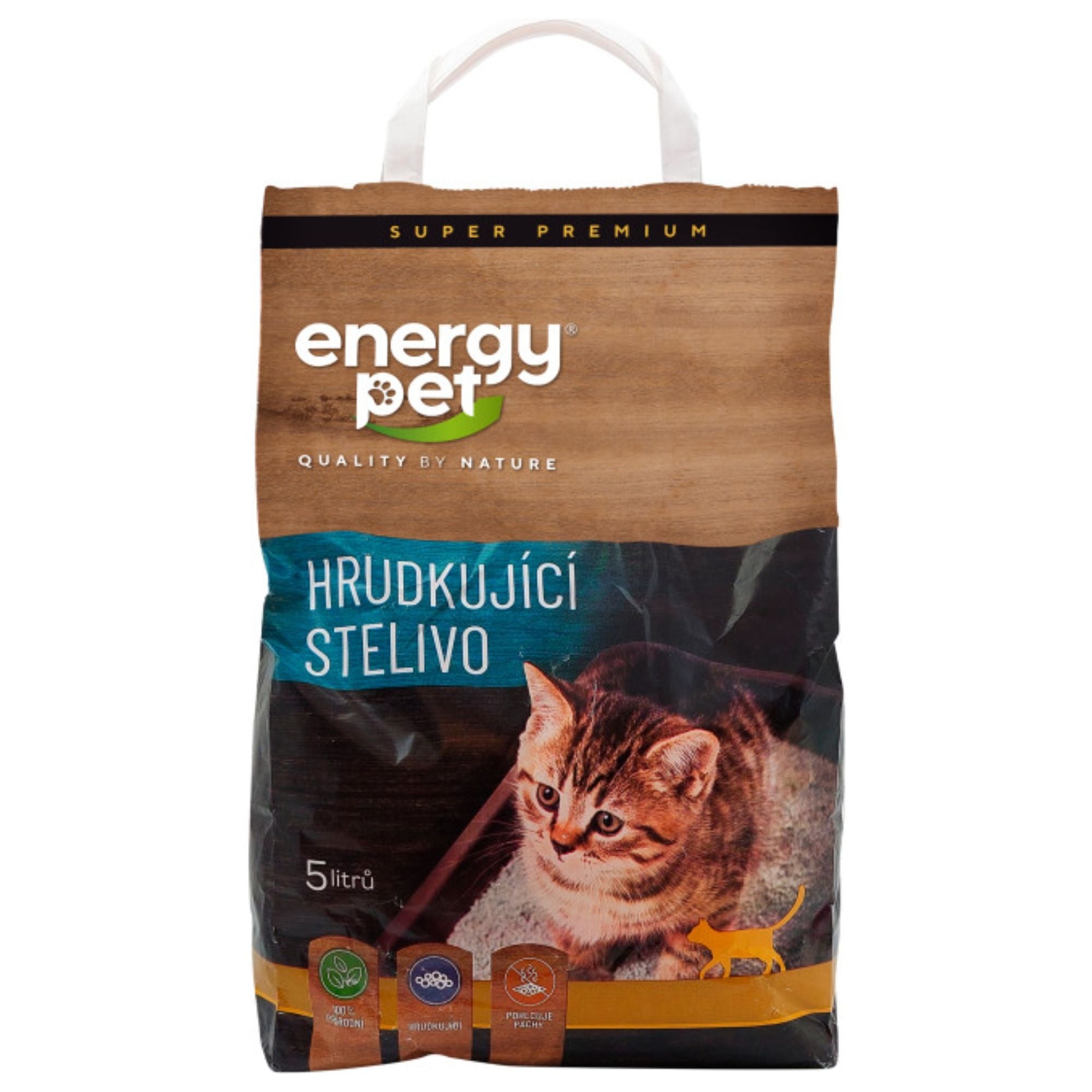 Energy Pet Hrudkující stelivo pro kočky 5L
