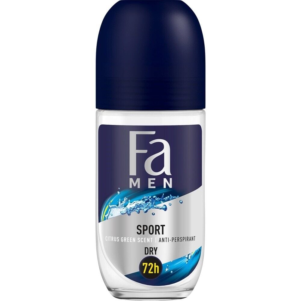 Fa Roll On 50ml M Sport - Citrus Green Scent