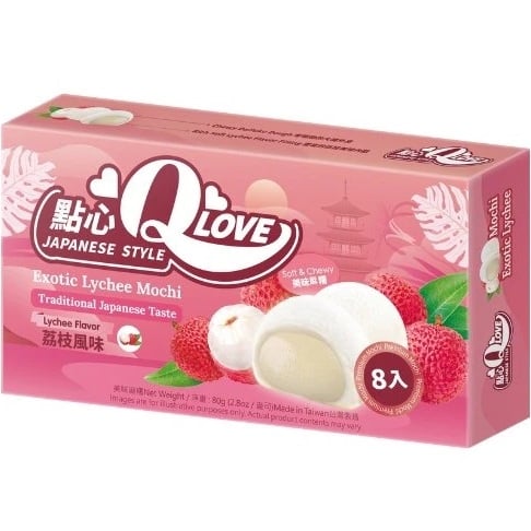 Mochi QLove 80g Exotic Lychee