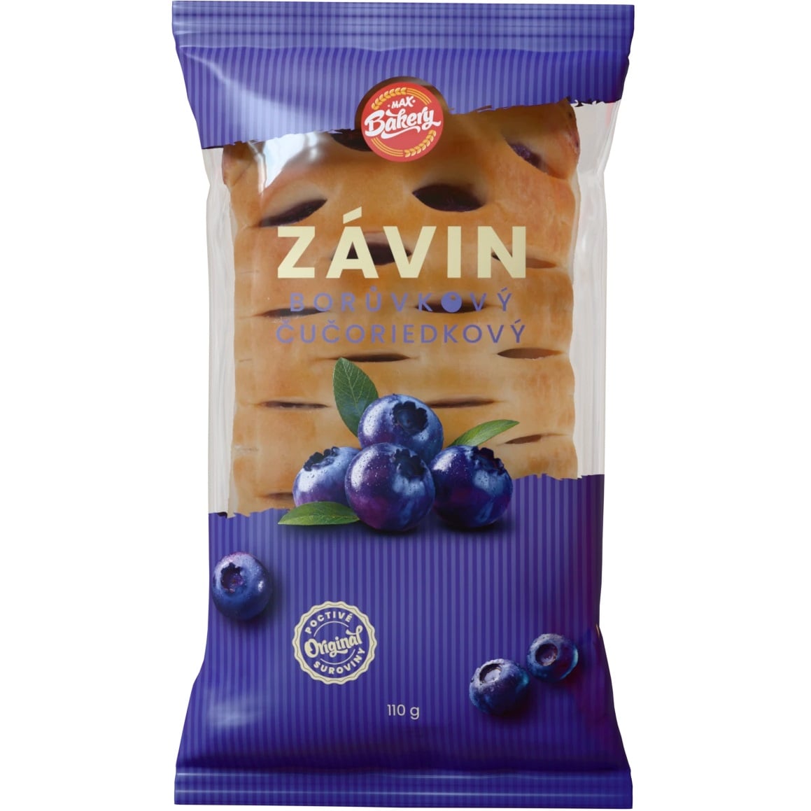 Závin 110g Borůvka (HSD 29.10.2026)
