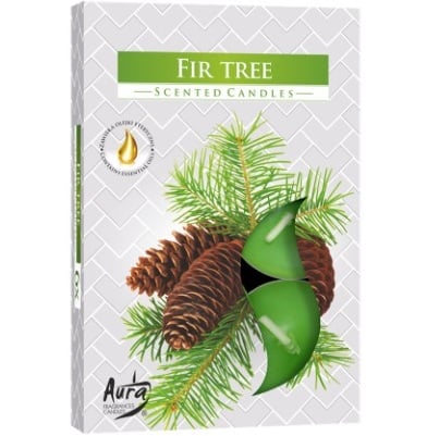 Bispol čajové svíčky 6ks Fir Tree