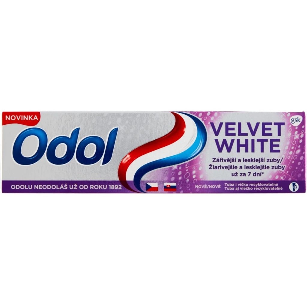 Odol zubní pasta 75ml Velvet White