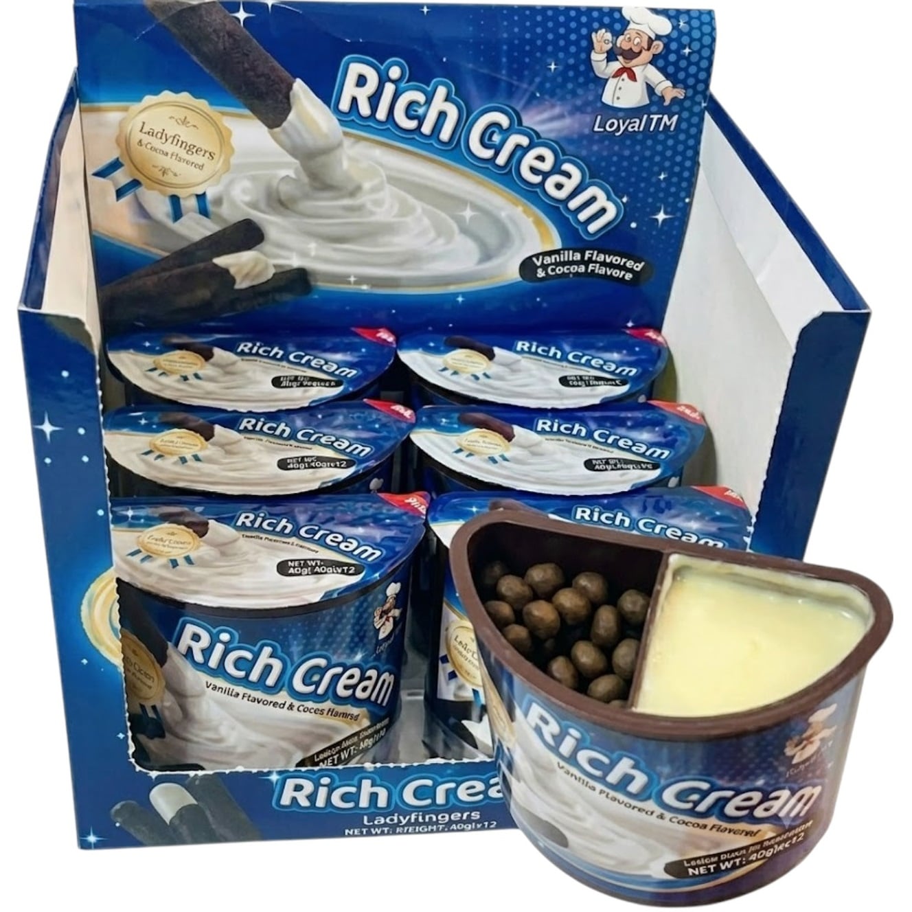 Rich Cream Chocolate 40g