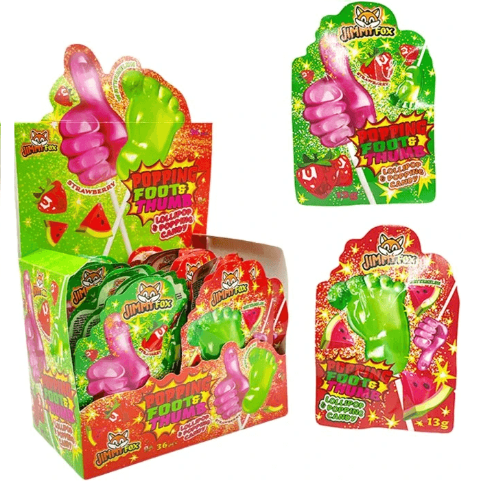 Lízatka Popping Foot & Thumb JF 13g