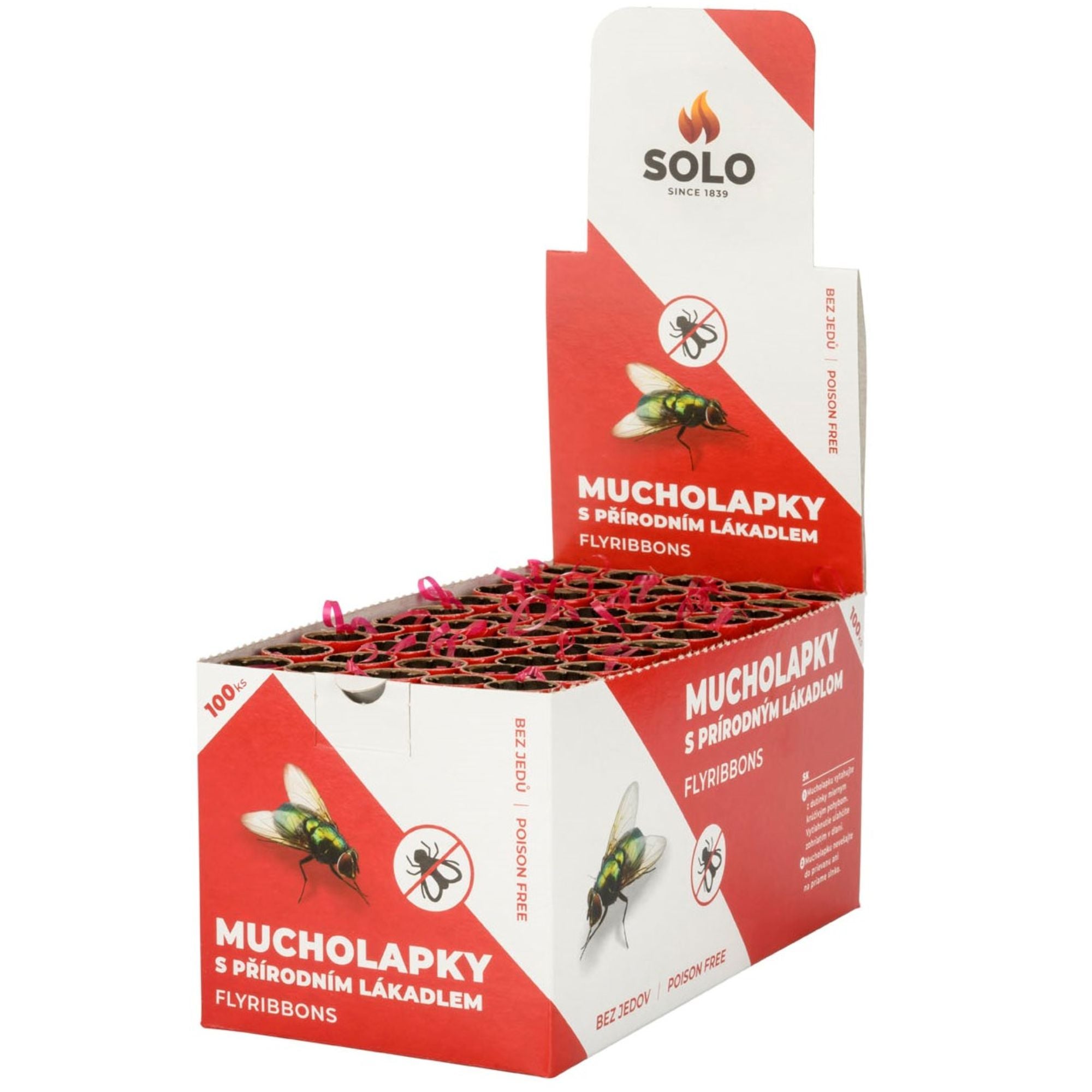 SOLO Mucholapky s přírodním lákadlem (Dinh Ruoi)