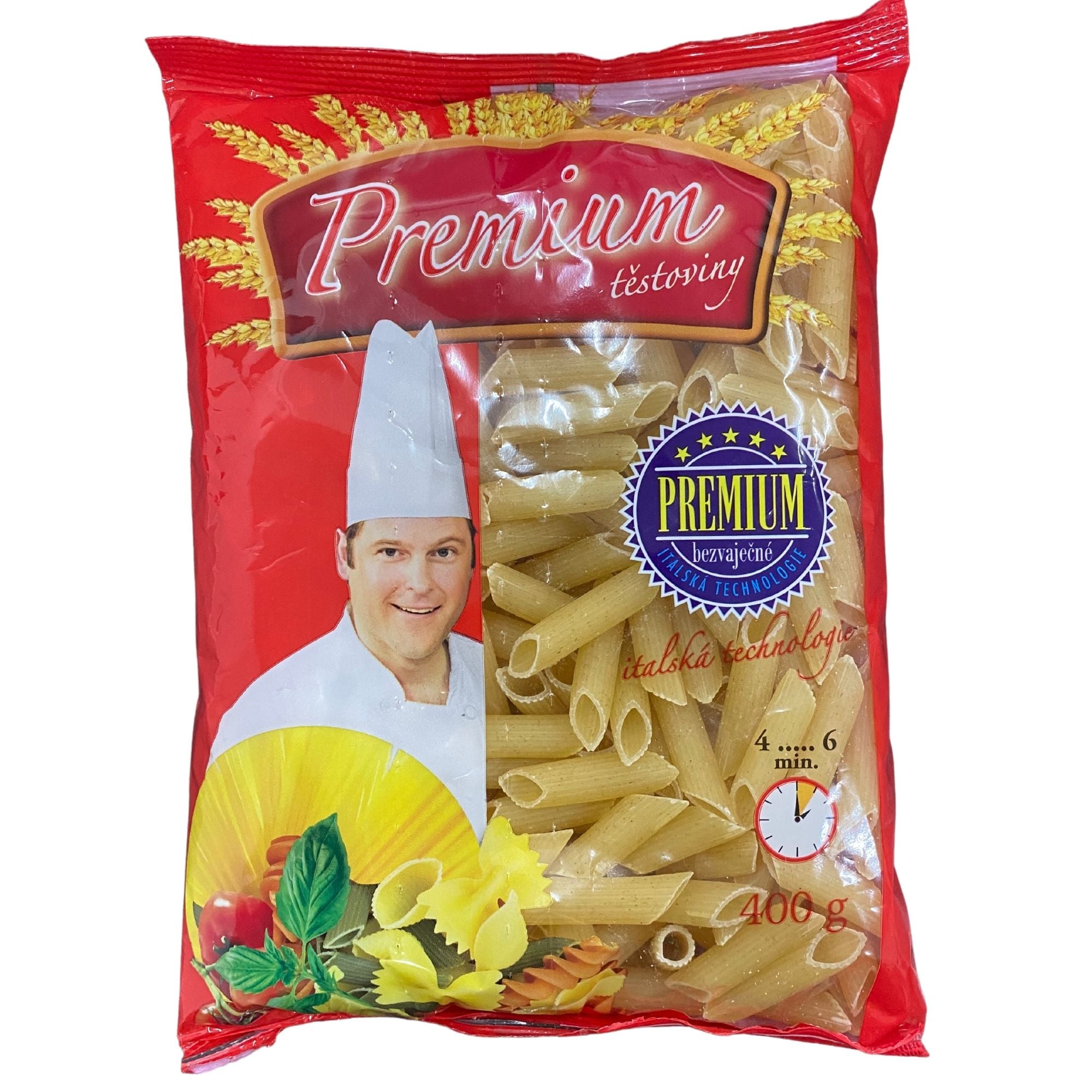 Těstoviny Japavo Penne bezvaječné 400g