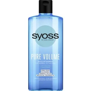 Syoss šampon 440ml Pure Volume