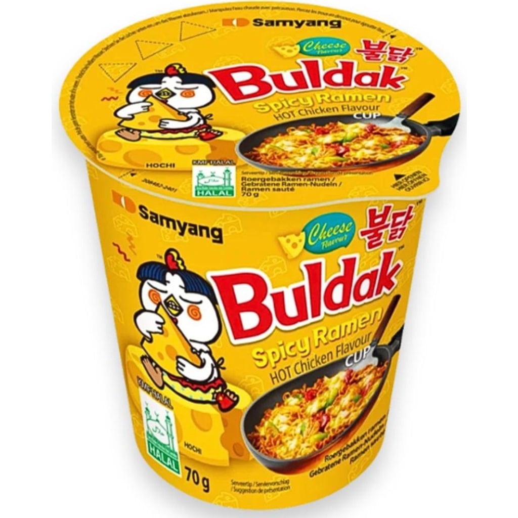 SAMYANG Buldak Cup Chesse 70g ( HSD 09.09.2026)