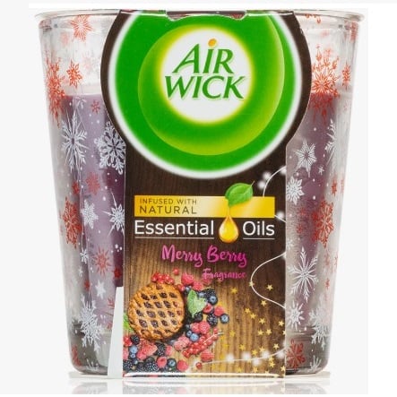Air Wick svíčka 105g EO Merry Berry
