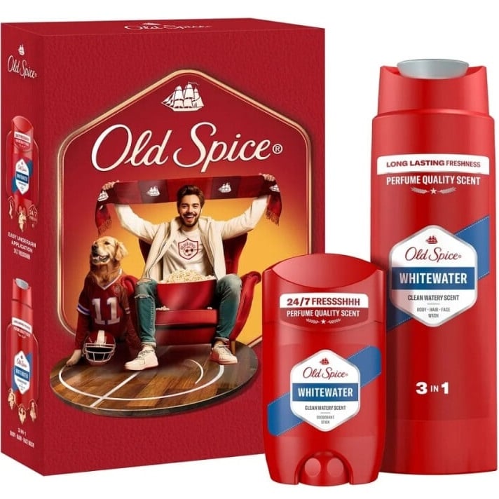 Old Spice Darková Sada SG+Deostick White Water