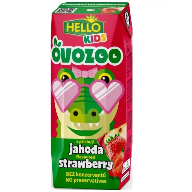 HELLO 250ml Jahoda