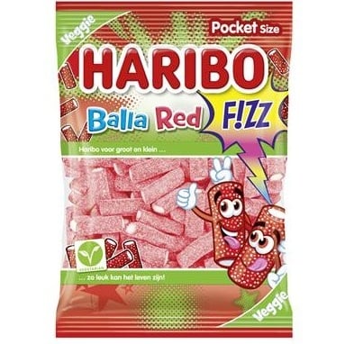 Haribo DE 70g Balla Red F!zz