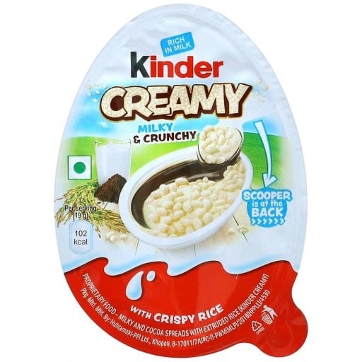 Kinder Creamy Milk & Crunchy 19g (HSD 29/05/2025)