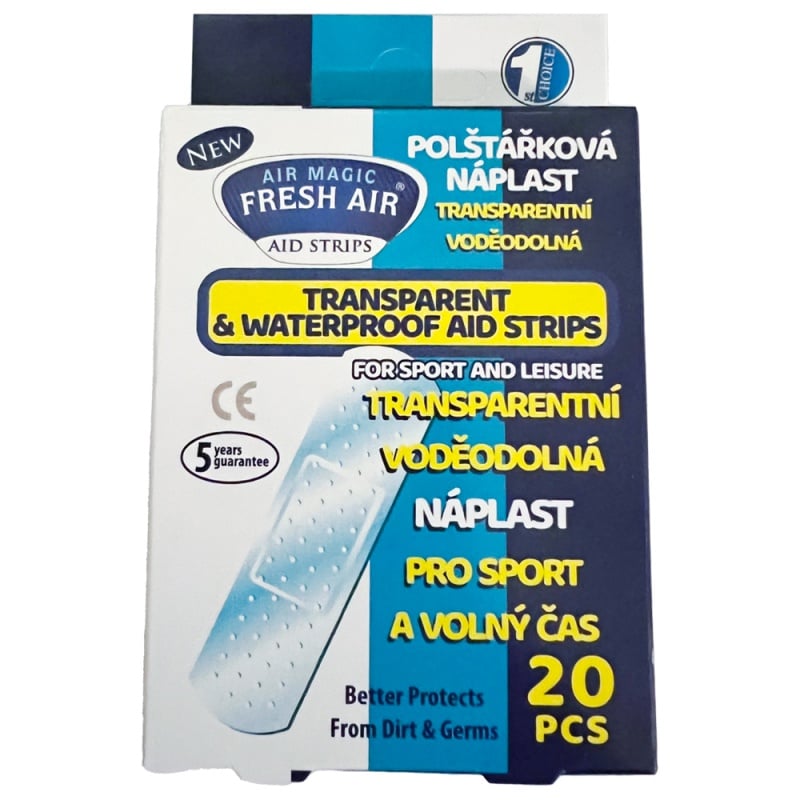 Náplast Transparent 20ks (10)