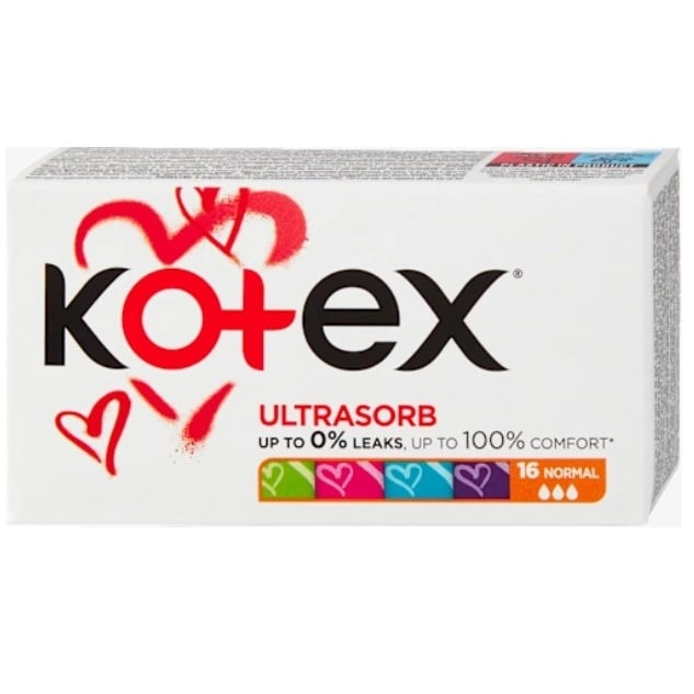 Tampony KOTEX 16ks Ultra Normal (12)