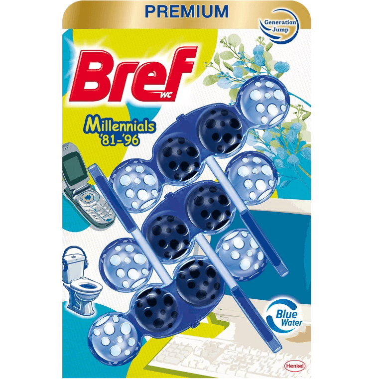 Bref Premium 3x50g Milennials
