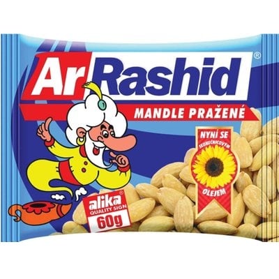 ArRashid Mandle pražené solené 60g