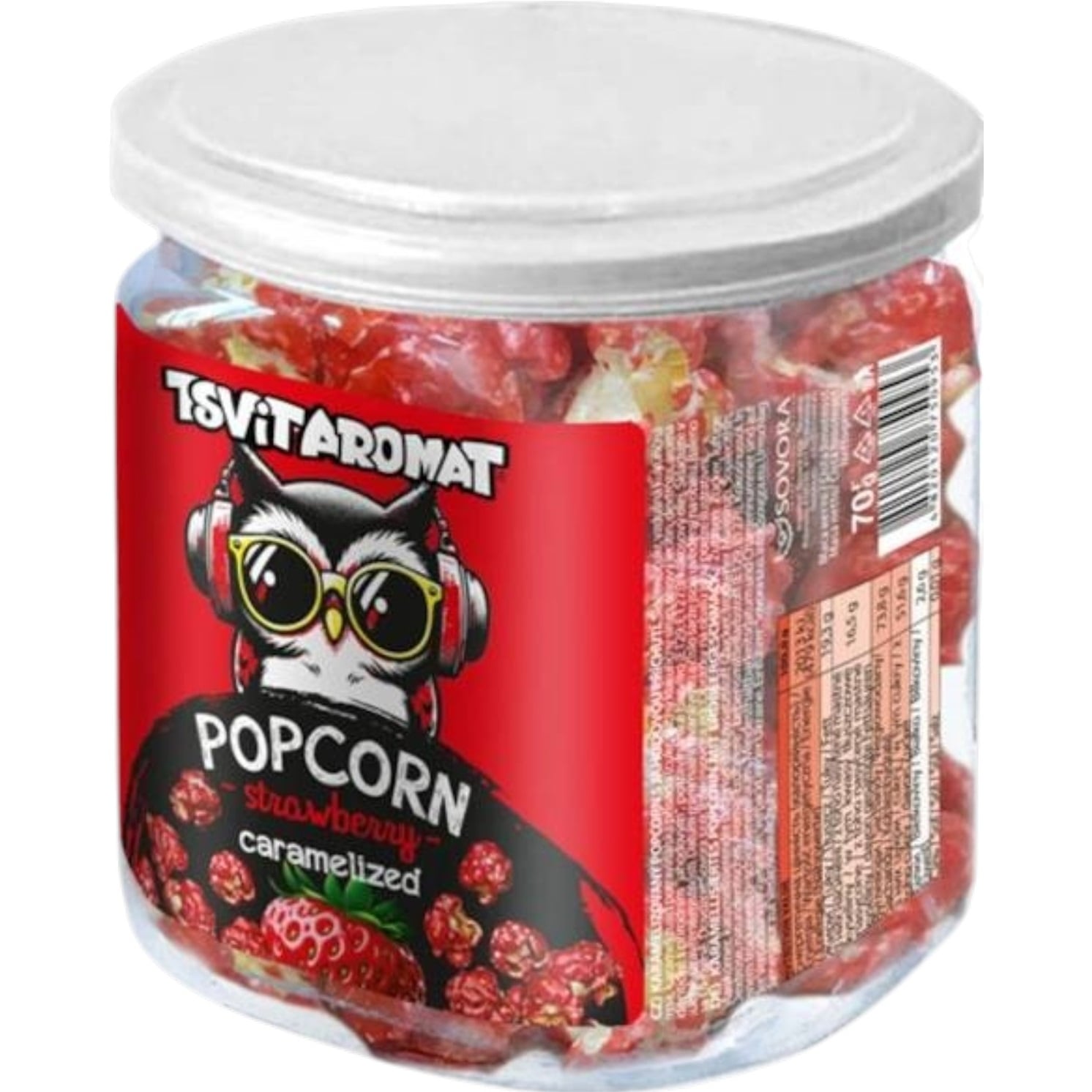 SOVORA Popcorn 70g Strawberry