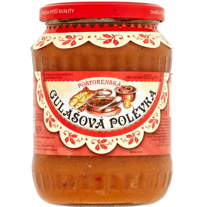Švéda 650g Gulášová polévka SKLO