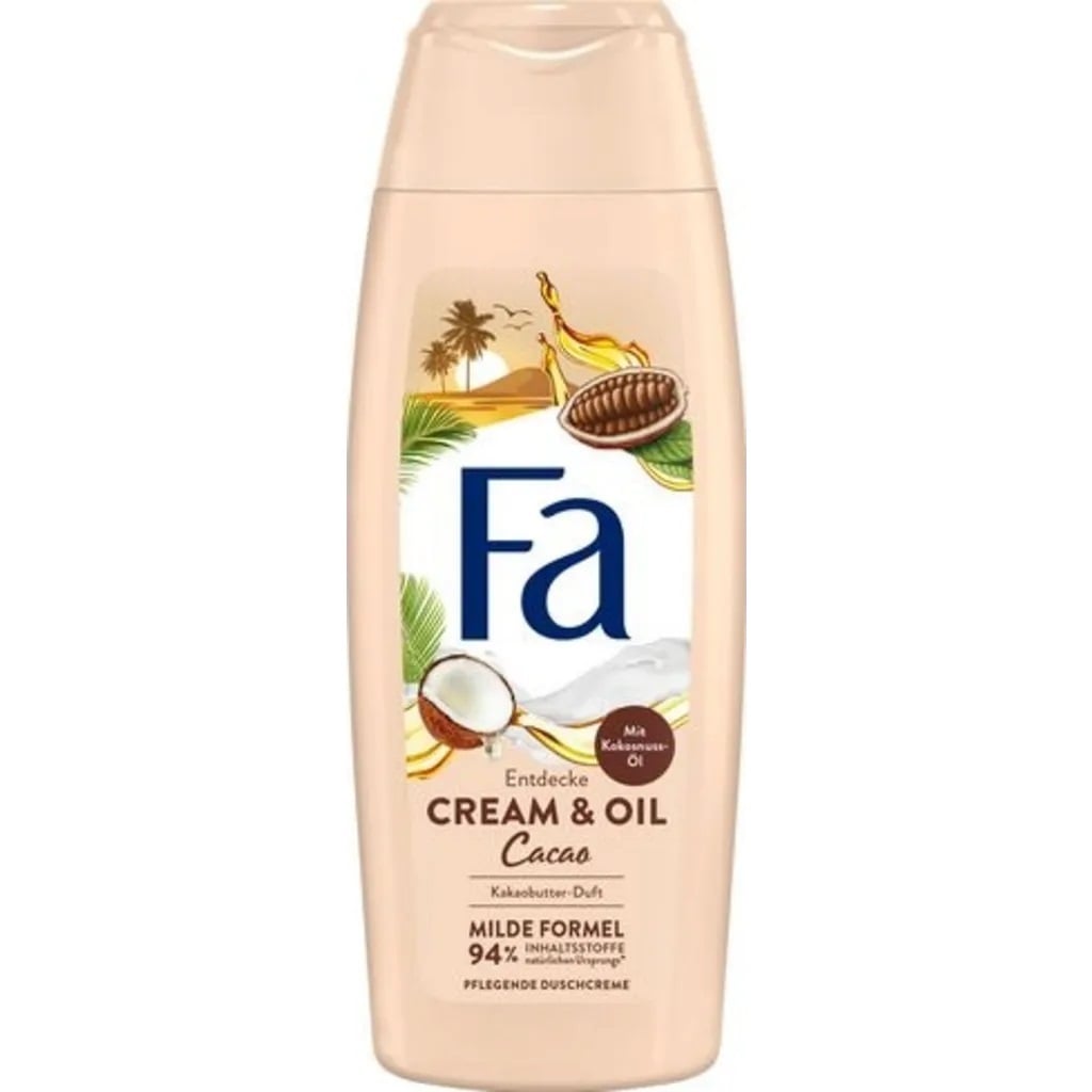 Fa SG 250ml F Cream & Oil - Cacao