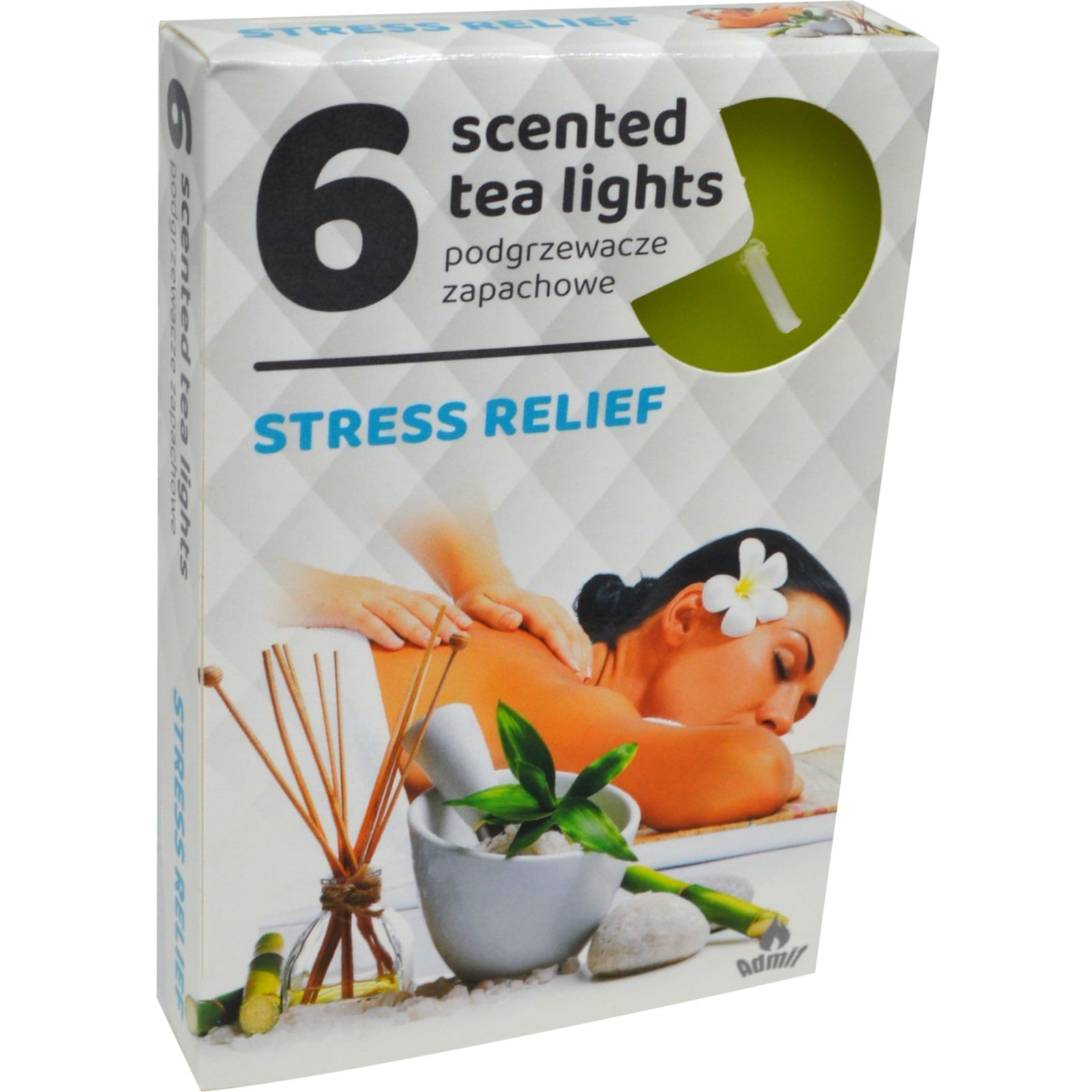 Admit Tea Lights 6ks Stress Relief