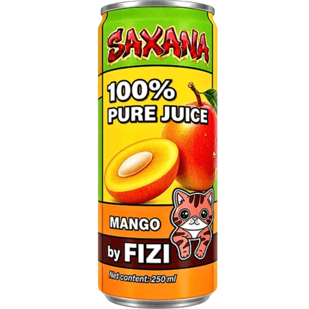 Fizi Saxana 100% Juice 250ml Mango
