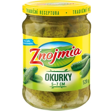 Znojmia Okurky 5-7cm 520g