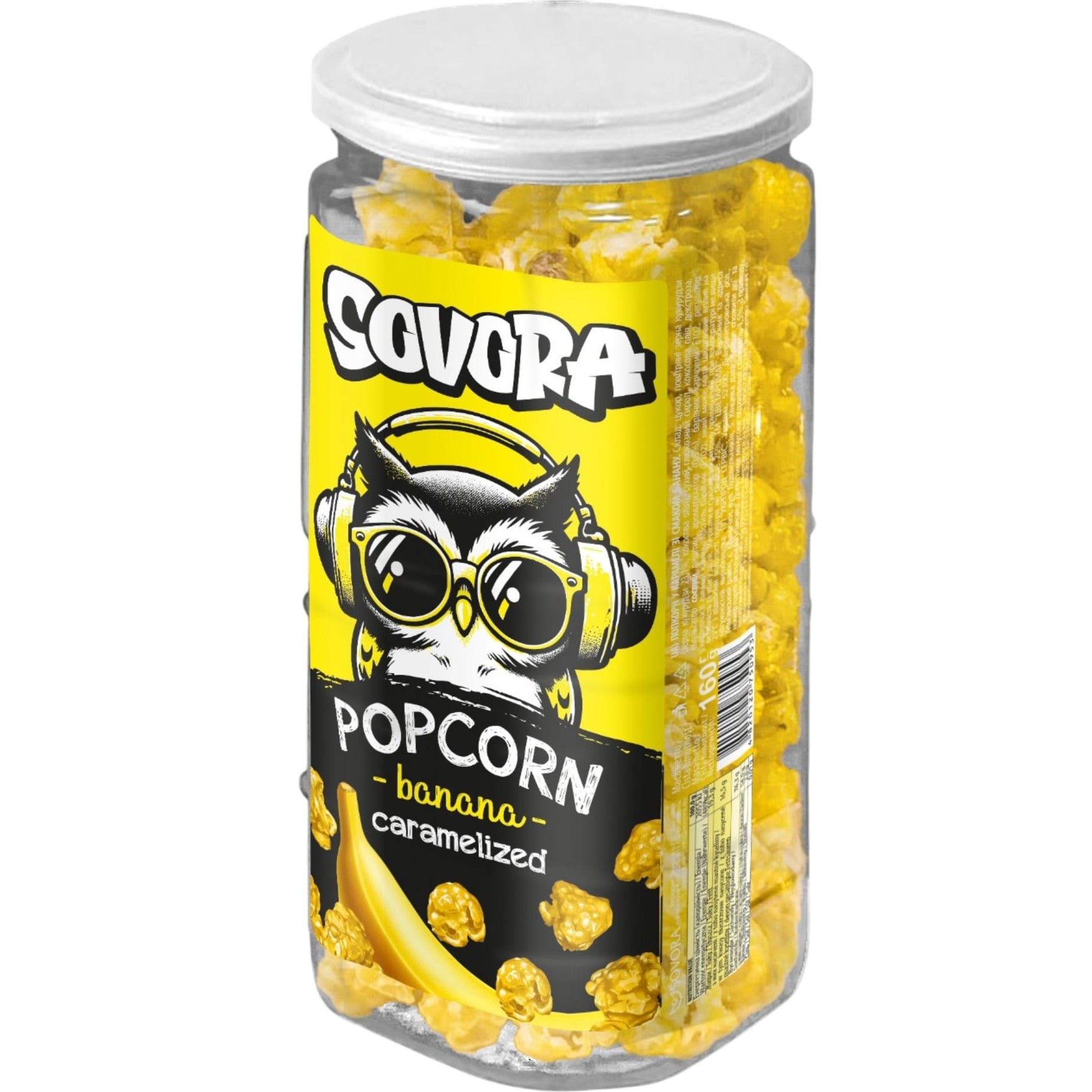 SOVORA Popcorn 160g Banana