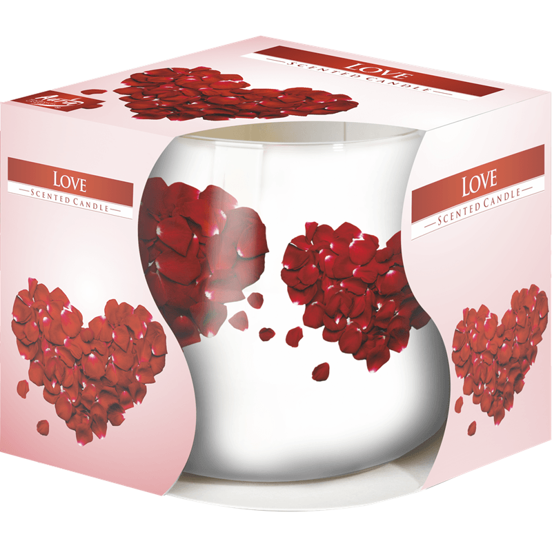 Bispol svíčka 100g Love