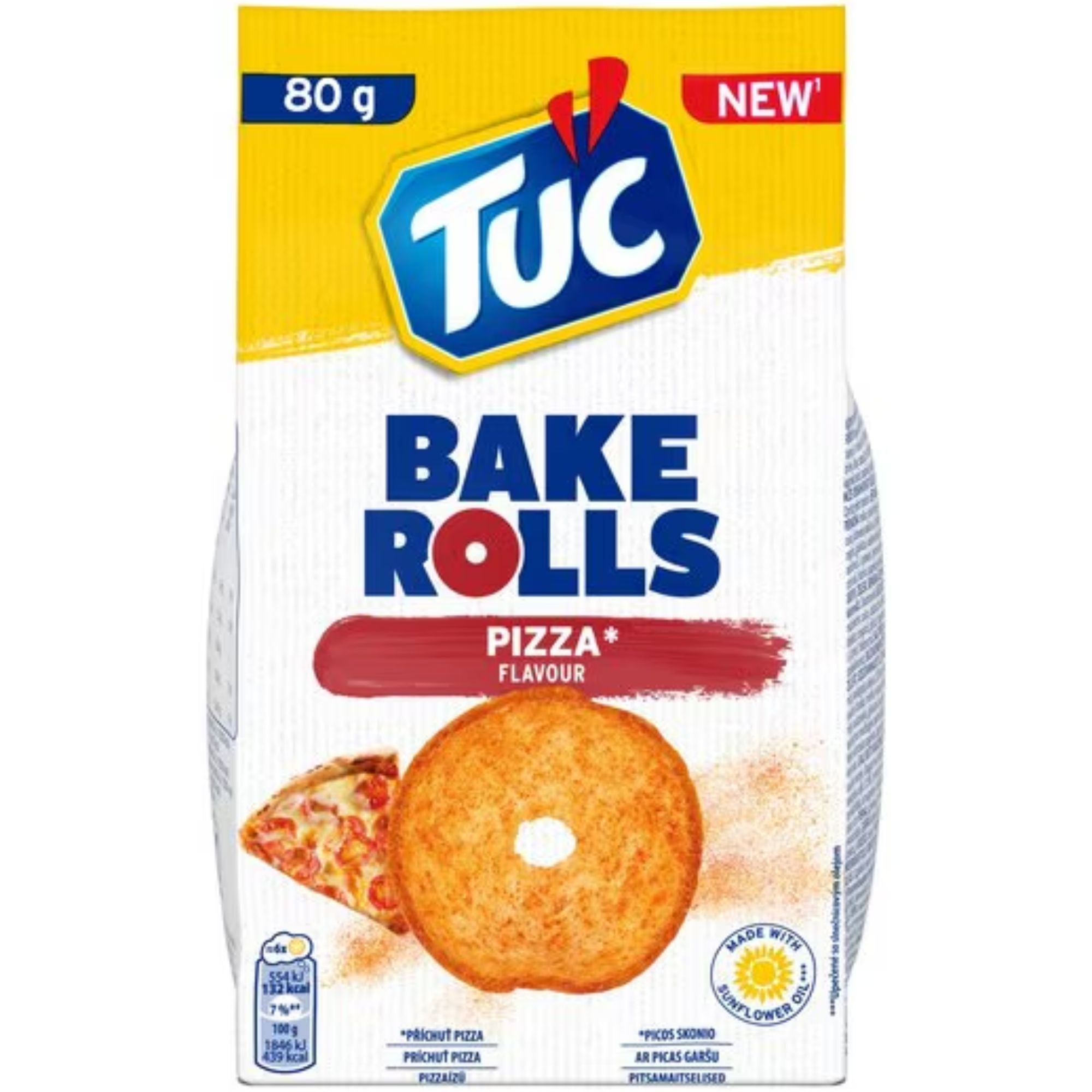 TUC Bake Rolls Pizza 80g