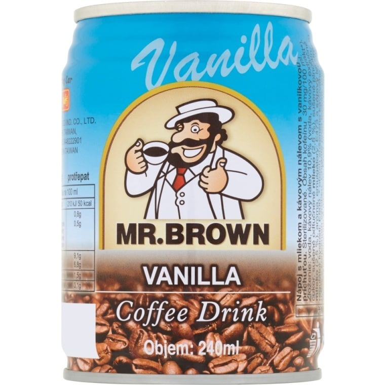 Mr.Brown 240ml Vanilla CZ