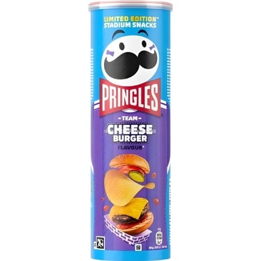 Pringles 165g Team Cheese Burger CZ