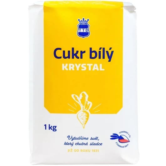 TTD Cukr Bílý Krystal 1kg