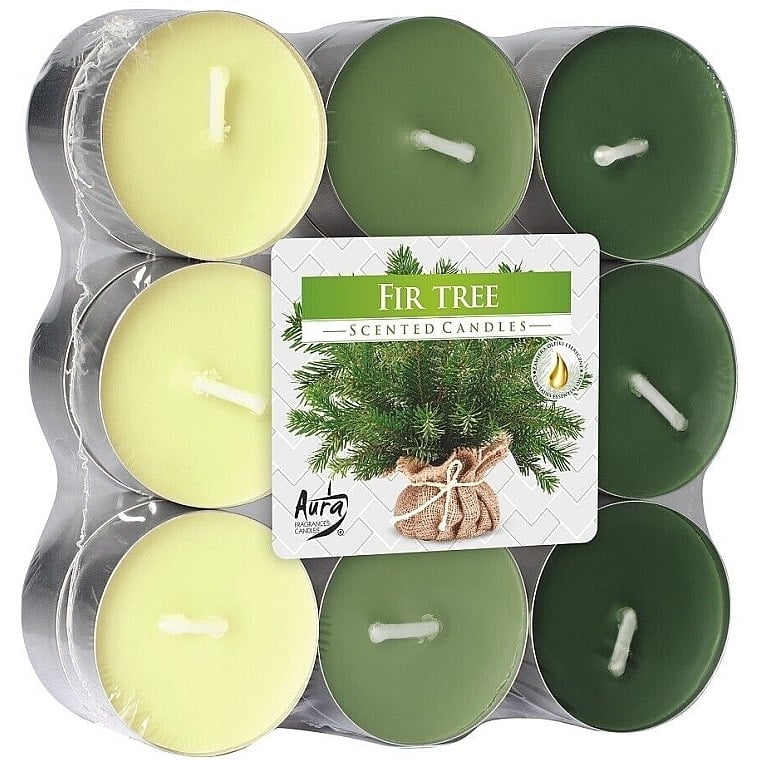 Bispol svíčka 18ks Fir Tree