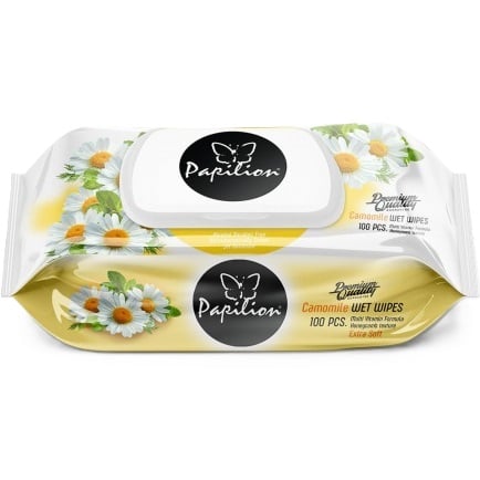 Ubrousky PAPILION 100ks Chamomile