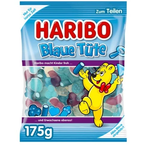 Haribo DE Blaue Tute 175g