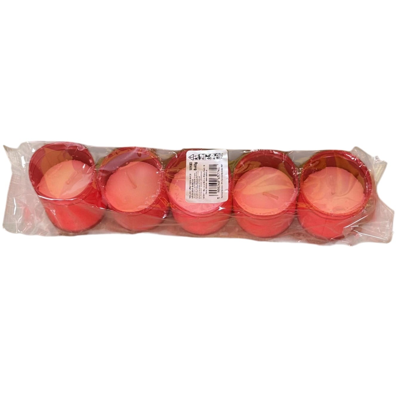 Admit svíčka WK60 červený 50g