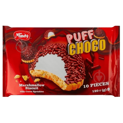 Mindy Puff Choco 120g Cocoa
